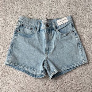 Abercrombie & Fitch Light Blue Jean Shorts
